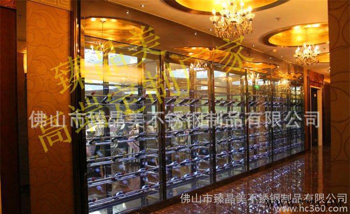 直销  时尚不锈钢恒温酒柜 不锈钢红酒柜，不锈钢葡萄酒柜图2