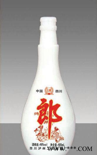销售多种**乳白酒瓶  玻璃酒瓶 各种规格玻璃白酒瓶图2