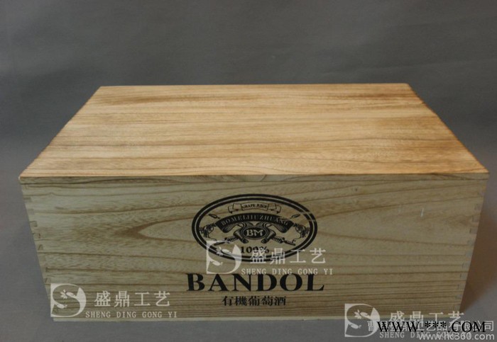 十二支红酒木箱 12瓶红酒箱 葡萄酒木箱 进口酒箱 盛鼎工艺定做图2