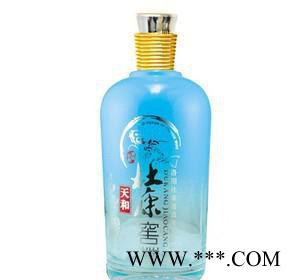 长期 玻璃酒瓶 玻璃瓶  喷色白酒瓶图1