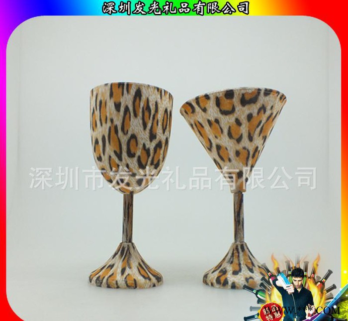 深圳 LED水感应发光啤酒杯 七彩闪烁葡萄酒杯 生产图2