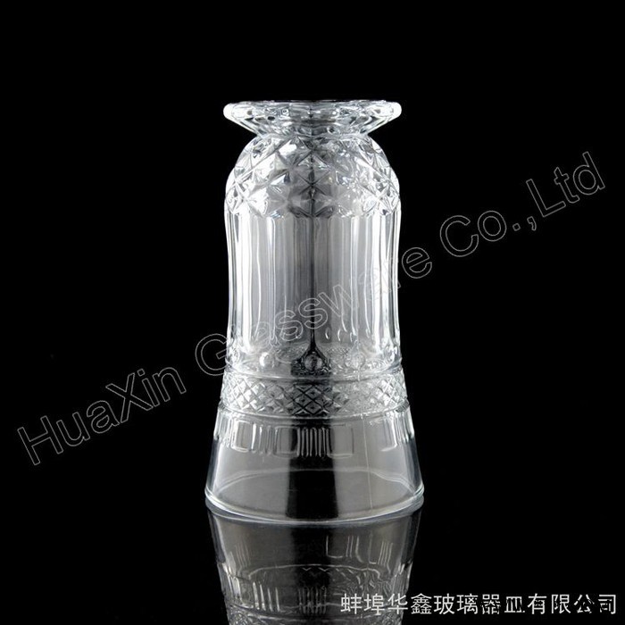 新款** 欧式复古创意玻璃浮雕红酒杯 精美中硼硅玻璃葡萄酒杯图3