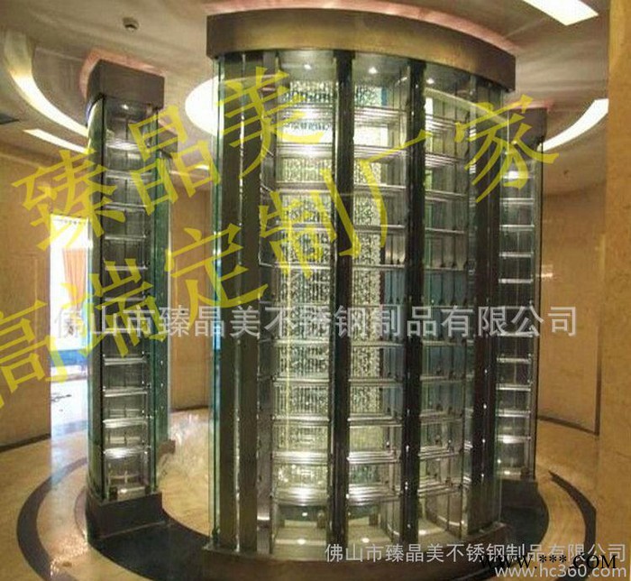 别墅不锈钢酒柜 不锈钢恒温红酒柜 不锈钢葡萄酒酒柜 酒吧酒柜图3