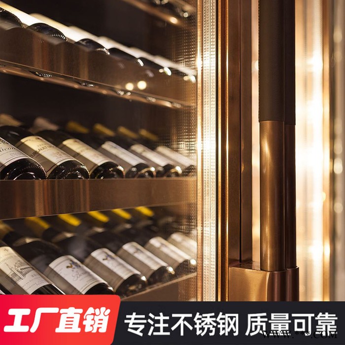 **】中科盛世 不锈钢恒温酒柜定制 304金属葡萄酒柜 恒温红酒柜图5