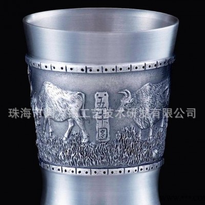 生产订做 锡制小白酒杯 金属酒杯 纯锡酒具