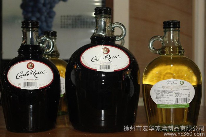 **3000ml大号加州无铅葡萄酒玻璃瓶红酒瓶药酒瓶自酿酒瓶图2