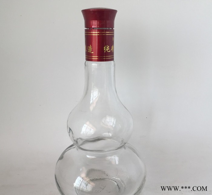 玻璃瓶现货 500ml新款葫芦型酒瓶  白酒瓶 保健酒瓶图3