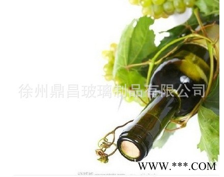 750毫升直身军绿葡萄酒瓶玻璃 密封红酒瓶空瓶含木塞胶帽图3