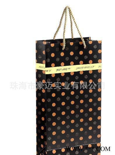 定做红酒礼品手提纸袋 葡萄酒手提纸袋 专业设计定制图2