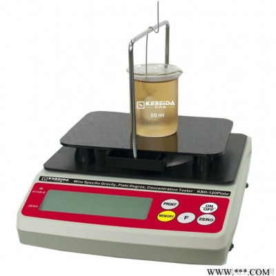 酒比重测试仪、柏拉图度检测、浓度测试仪、葡萄酒密度计