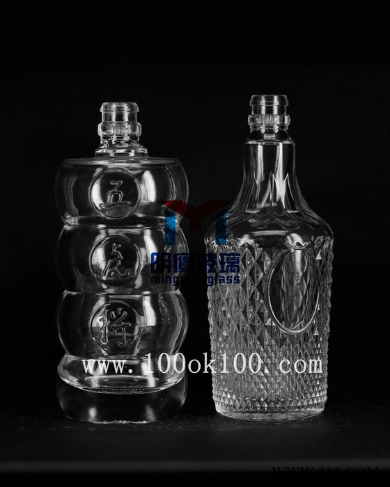 明鹰专业生产小白酒瓶 玻璃酒瓶  酒瓶生产厂家 专业玻璃酒瓶生产厂家图1