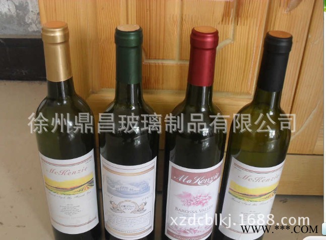 750毫升直身棕色葡萄酒瓶玻璃 密封红酒瓶空瓶含木塞胶帽直销图3