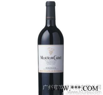 法国原装进口Mouton Cadet 木桐嘉隶干红葡萄酒图1