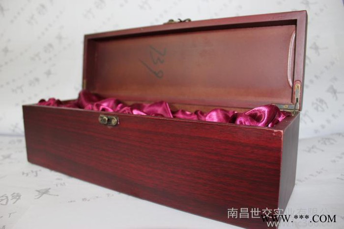供应红酒木盒、木制品、酒盒、礼品、木箱、葡萄酒盒、仿红木图2