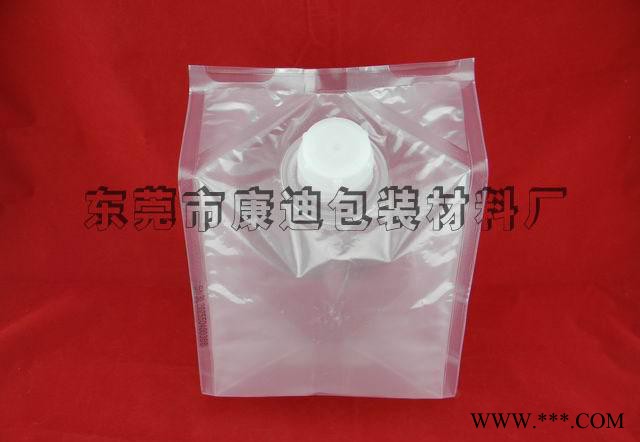 **新款红白酒盒中袋/方形双插底自立包装图3