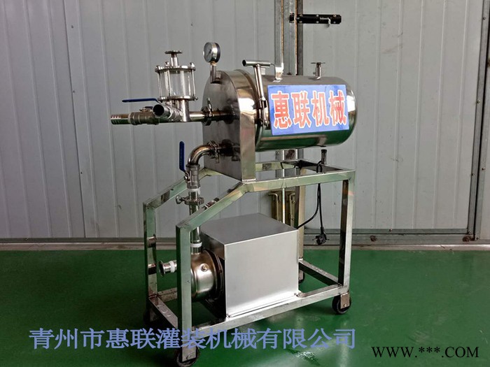 【惠联**款硅藻土过滤机 白酒过滤机黄酒过滤机去异味除杂质图4