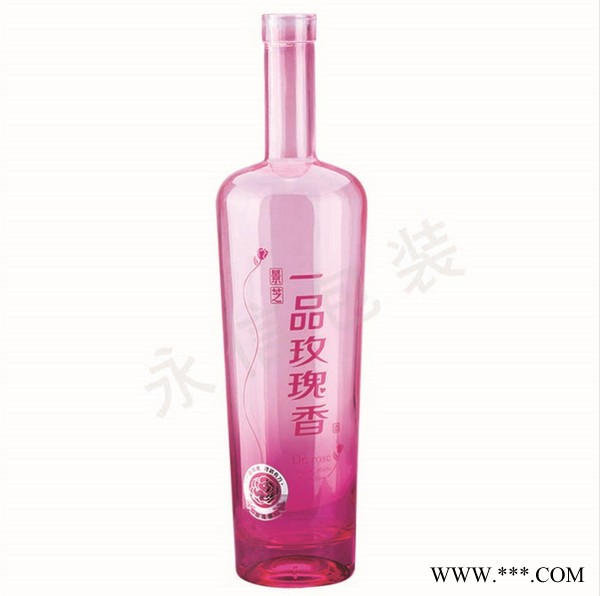 厂家销售**500ml250ml白酒瓶 玻璃瓶 洋酒瓶 喷涂瓶图2