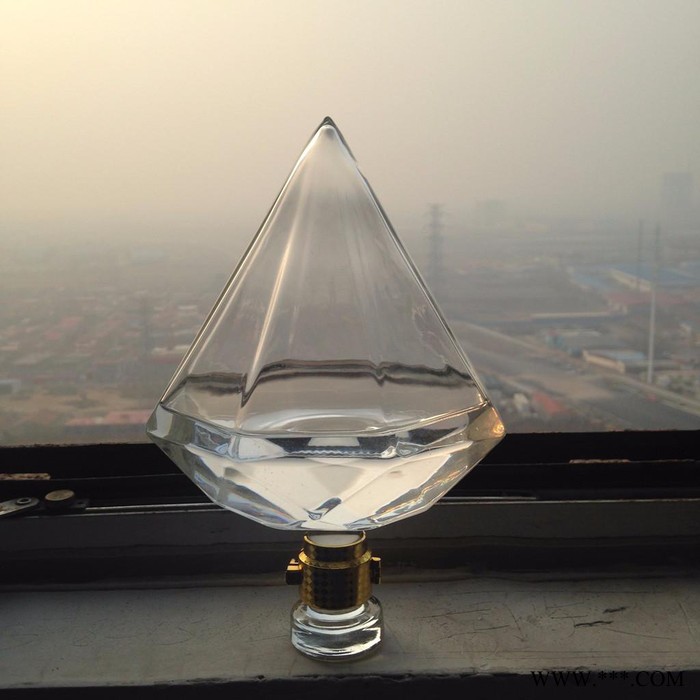 河间华企钻石酒瓶玻璃瓶手工艺玻璃酒瓶创意白酒瓶吹制异形玻璃酒瓶图7