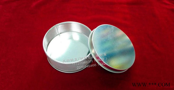 95mm圆形马口铁网罐 马口铁网罐专业 品牌白酒网罐包装图2