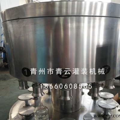直销 液体酒水灌装机  18头半自动 白酒灌装机 大容量无液