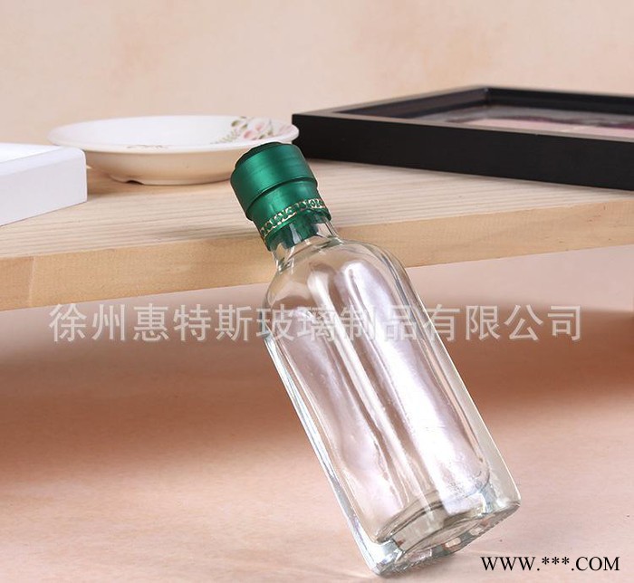 透明玻璃白酒瓶 500ml275ml100ml高白料酒瓶子图2