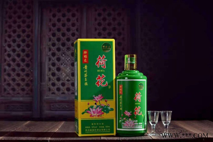 华星荷花酒无酒精纯粮食酒酱香型白酒图2
