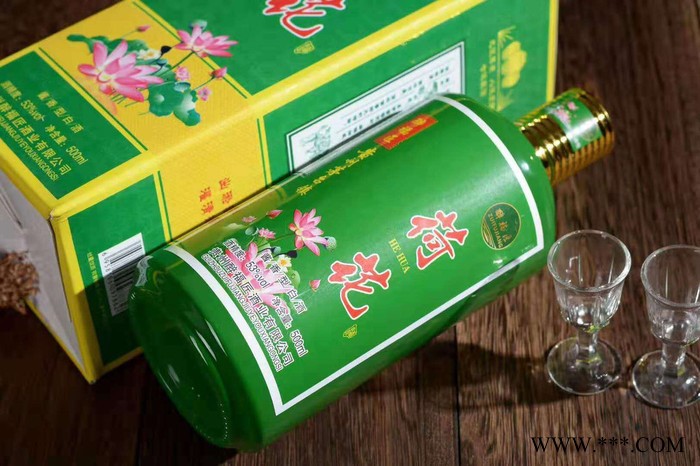 华星荷花酒无酒精纯粮食酒酱香型白酒