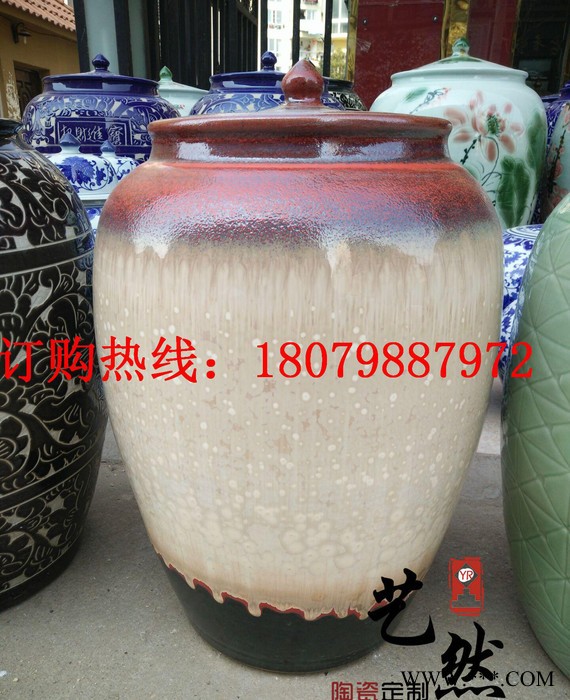 景德镇陶瓷酒瓶 5斤装白酒酒瓶 泡酒坛子定做储酒罐图2