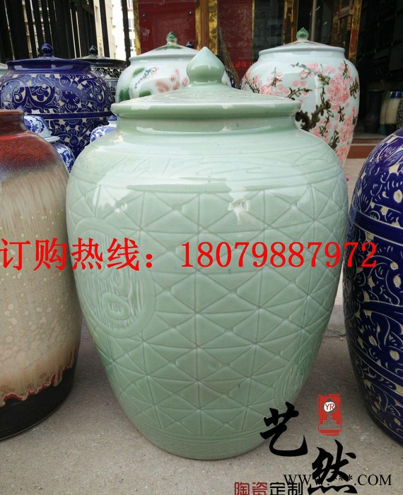景德镇陶瓷酒瓶 5斤装白酒酒瓶 泡酒坛子定做储酒罐图3