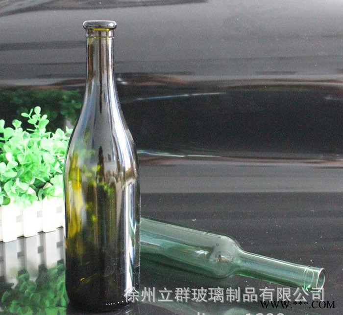 **葡萄酒空瓶玻璃酒瓶红酒瓶750ml红大肚红酒瓶 送木塞送 热缩帽图3
