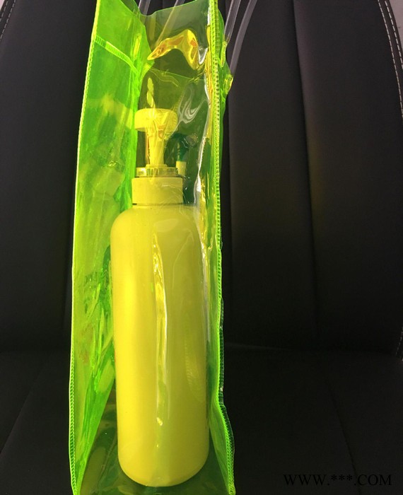 pvc化妆品袋彩色透明pvc日用品袋葡萄酒袋pvc手提袋pv图2