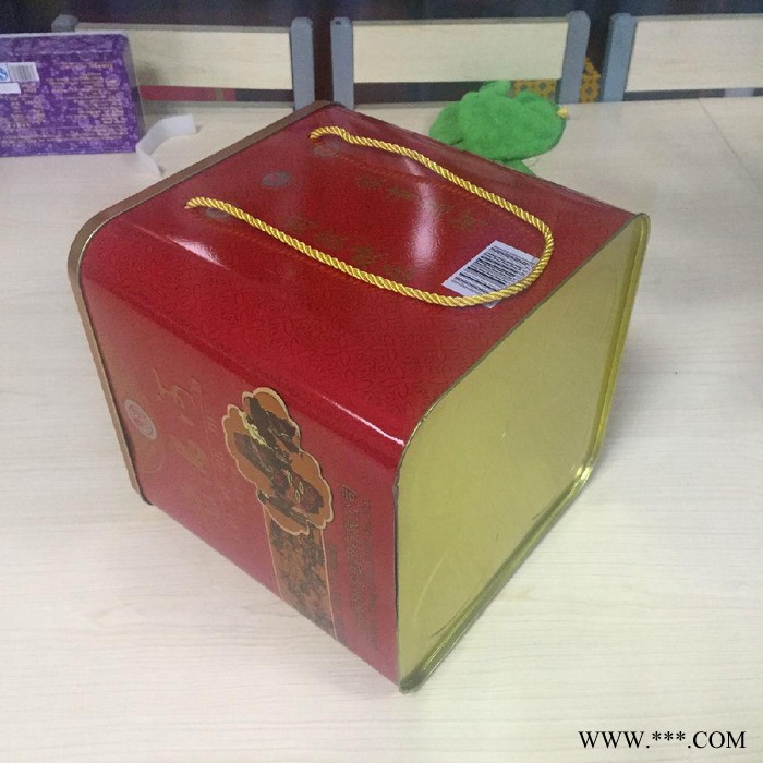 提供白酒铁罐包装 4瓶装铁桶酒盒包装山东信义包装酒盒厂可定做图2