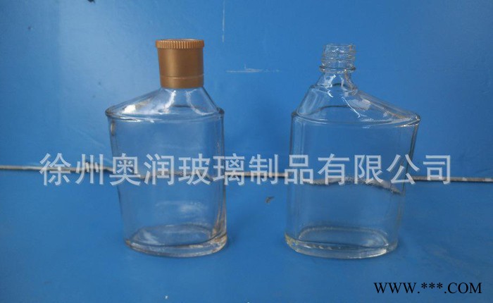 100ml透明歪头郎小酒瓶白酒瓶保健酒瓶D型劲酒瓶可定制图3