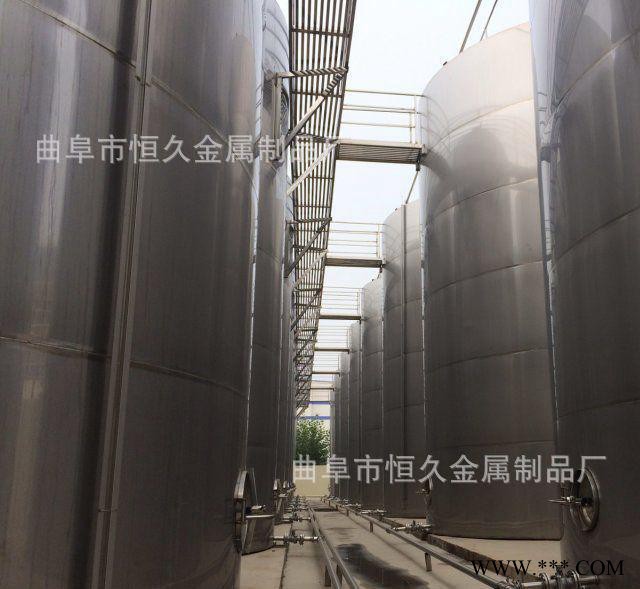 新疆葡萄酒发酵罐现场制作100-500立方红酒发酵罐 储酒罐 304不锈钢发酵罐图4