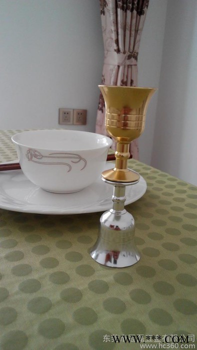 金属 小型高脚白酒杯烈酒杯图3