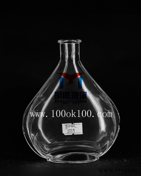 供应500毫升白酒瓶半斤白酒玻璃瓶700毫升洋酒玻璃瓶图8