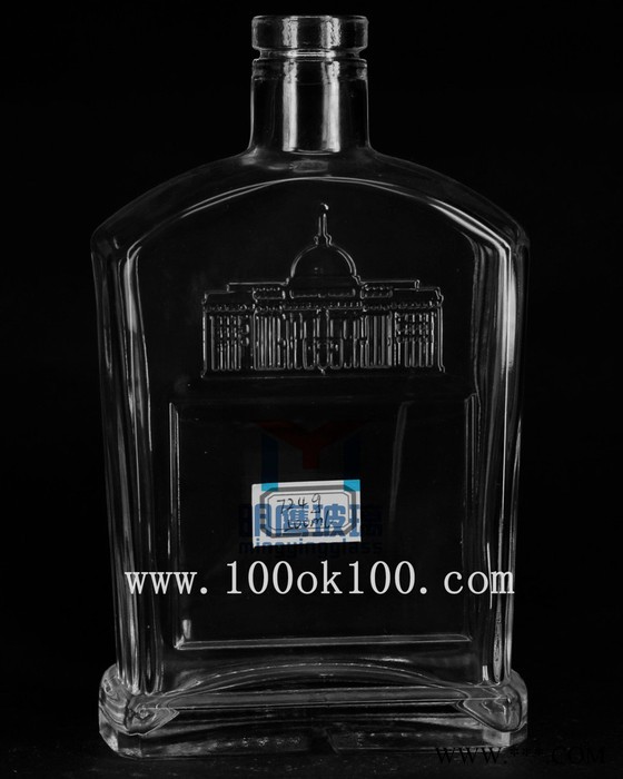 供应500毫升白酒瓶半斤白酒玻璃瓶700毫升洋酒玻璃瓶图7