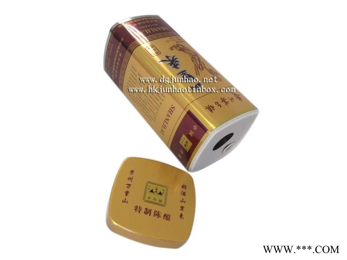 供应骏豪制罐JH-203茅台镇白酒包装铁罐图3