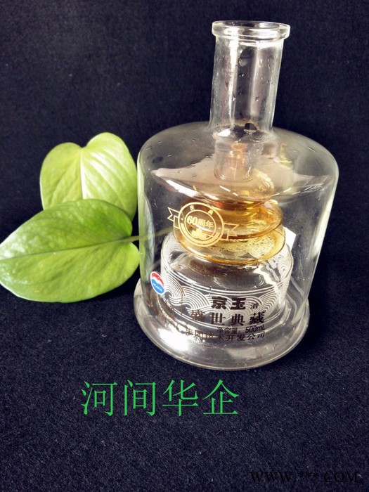 高硼硅玻璃酒瓶  加厚无铅艺术酒瓶  白酒外包装 耐高温玻璃酒瓶图2