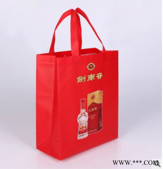 广州红酒袋定做无纺布酒袋白酒米酒包装用的无纺布手提袋不织布袋图5