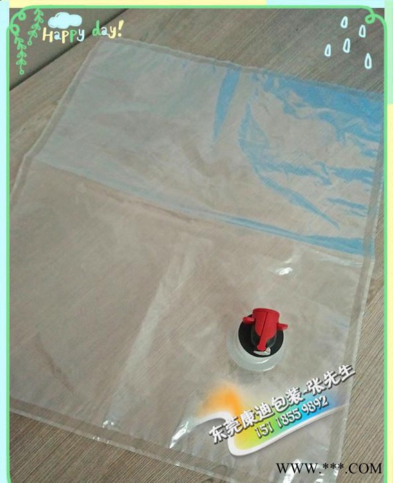 10L葡萄酒透明盒中袋_红酒镀铝盒中袋_啤酒白酒透明液体包装图2