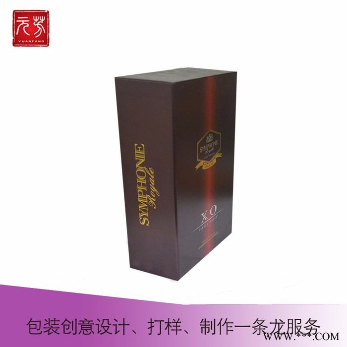 厂家定做精美红酒盒 送礼礼品盒白酒洋酒包装盒 纸质盒子 精美酒盒图2