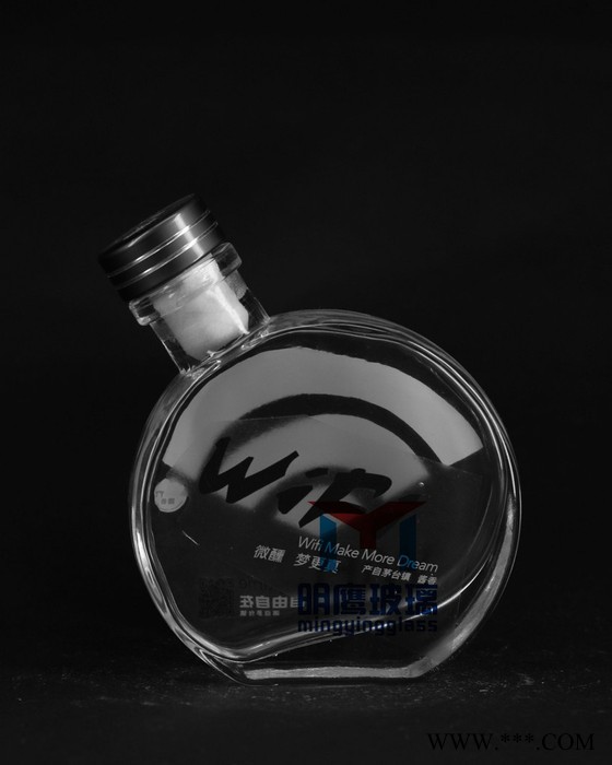白酒瓶玻璃瓶 白酒酒瓶订做批发 选明鹰玻璃酒瓶厂家图3