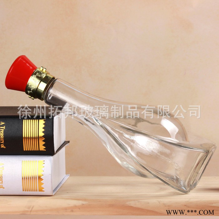 白酒瓶透明玻璃瓶酒瓶红酒瓶宴会酒席专用玻璃空酒瓶直销图3