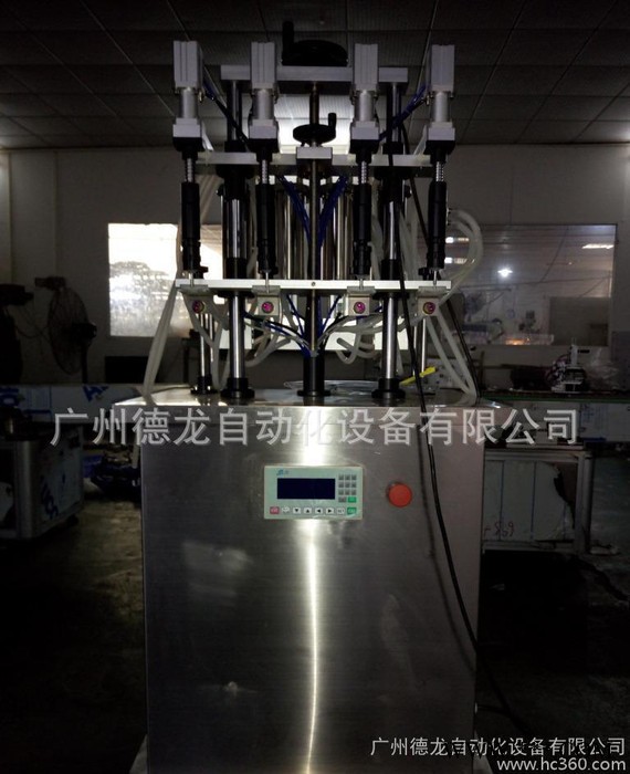 香水灌装机 白酒灌装机 真空回抽灌装机 自动半自动4头真空灌图3