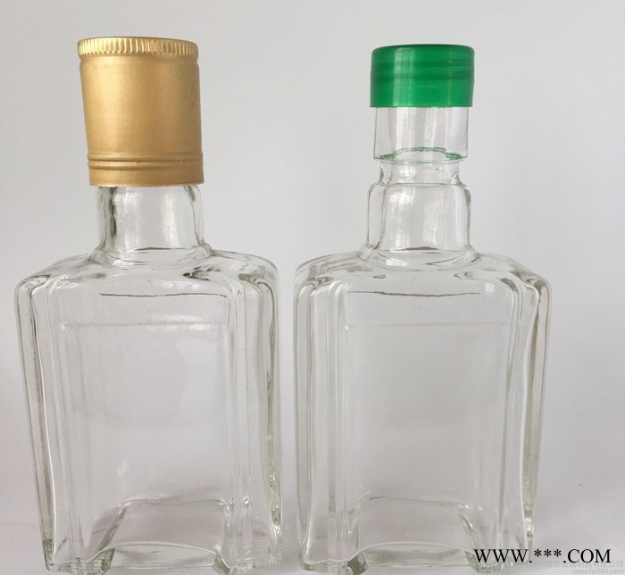 现货125ml白酒瓶劲酒瓶透明玻璃空瓶 药酒瓶 保健酒瓶图1