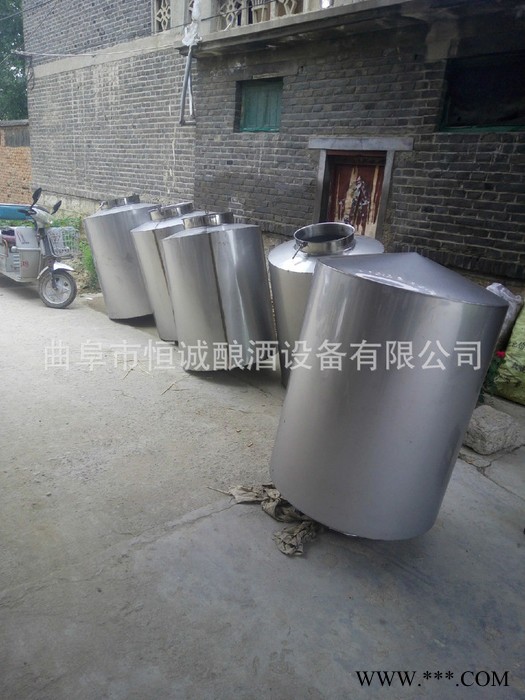 恒诚100X 厂家定做304不锈钢1吨3吨5吨储存发酵罐 白酒果酒不锈钢酿酒桶图5