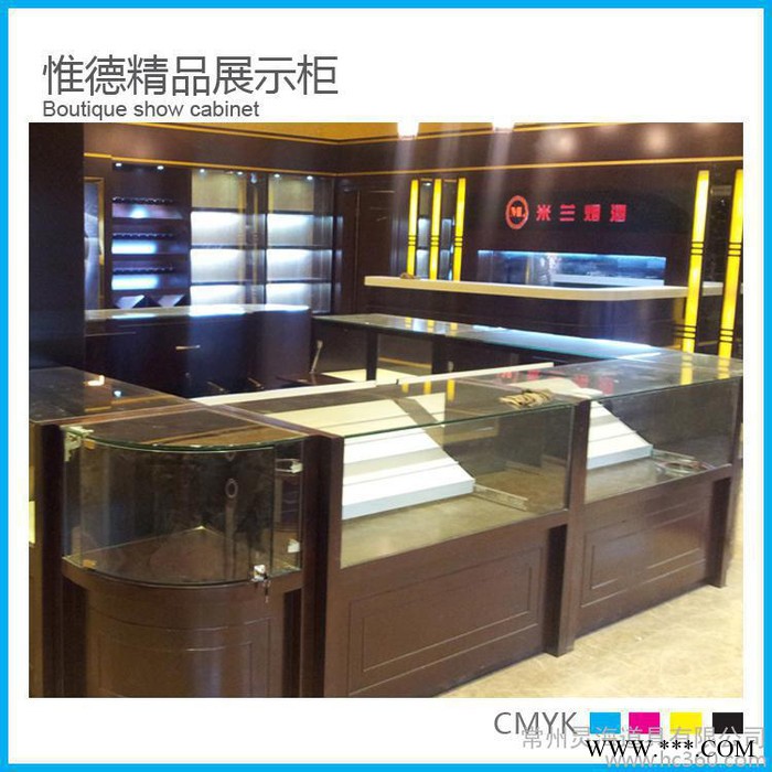 **展柜 贴木皮展示柜制作 酒架红酒柜白酒柜图3