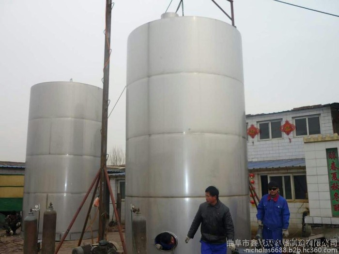 鑫诚制造不锈钢酒类发酵罐/白酒储罐/大型储罐/卫生级大型 食品级图2