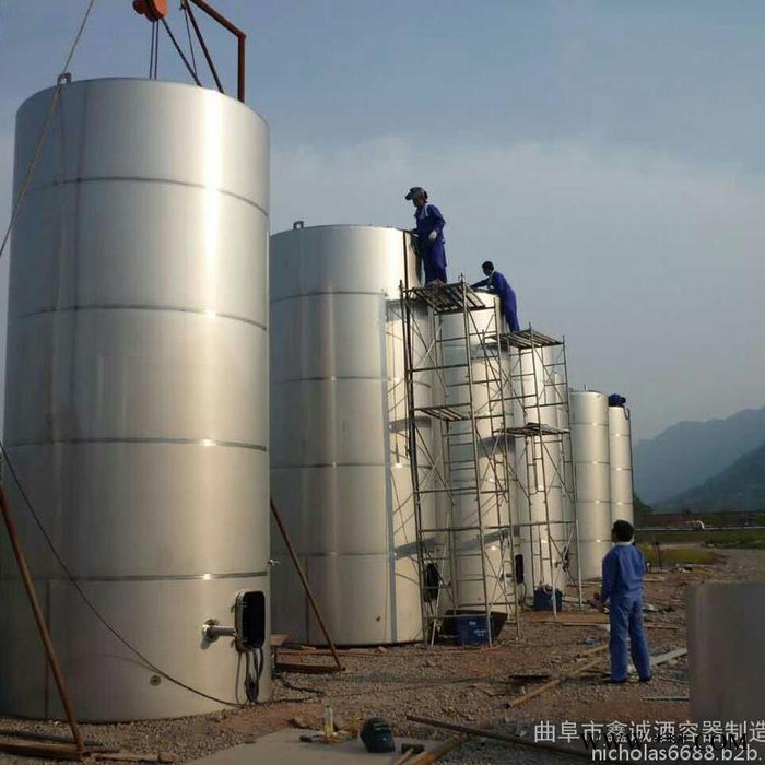 鑫诚制造不锈钢酒类发酵罐/白酒储罐/大型储罐/卫生级大型 食品级图5